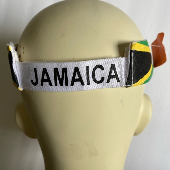 Jamaica Sun Visor Cap 🇯🇲 - Picture 5 of 13